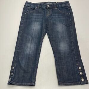 X2 Women’s 8 Blue Jean Capri Pant